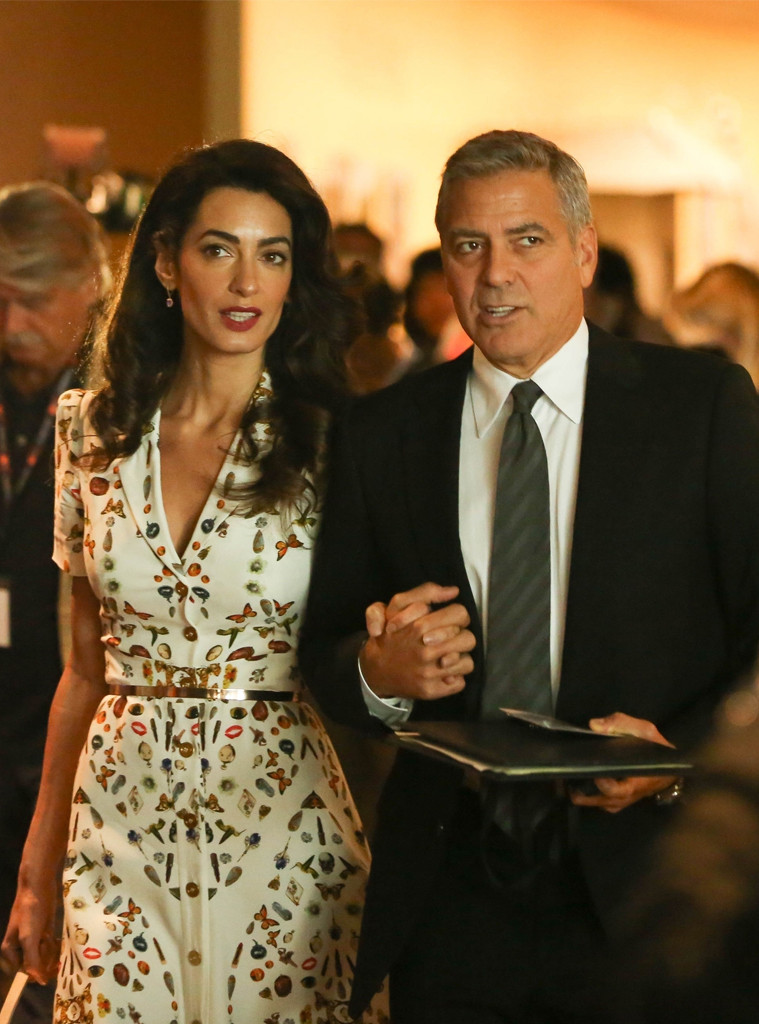 George Clooney, Amal Clooney, UN General Assembly George Clooney, Amal Clooney, UN General Assembly